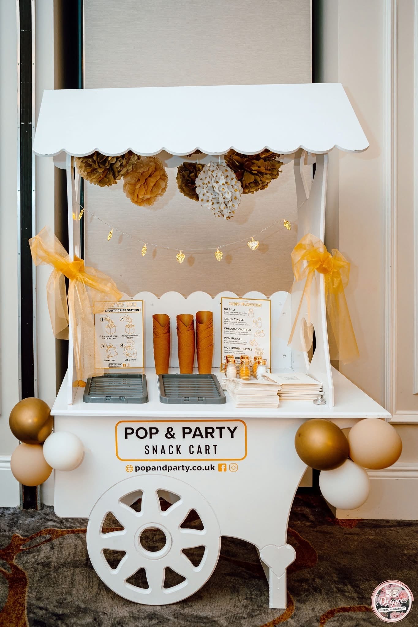 The Ultimate Event Snack Cart by Pop & Party 💖